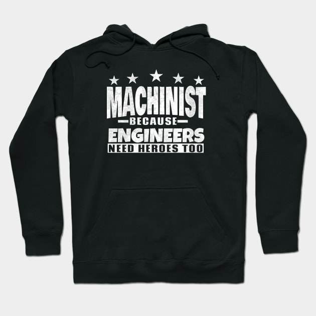 machinist Hoodie by SpaceImagination